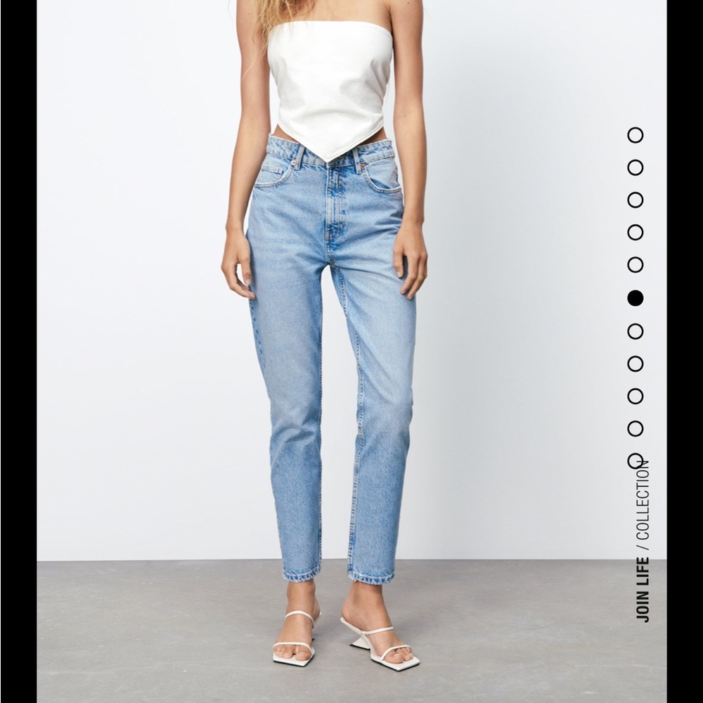 Zara Mom Fit Jeans
